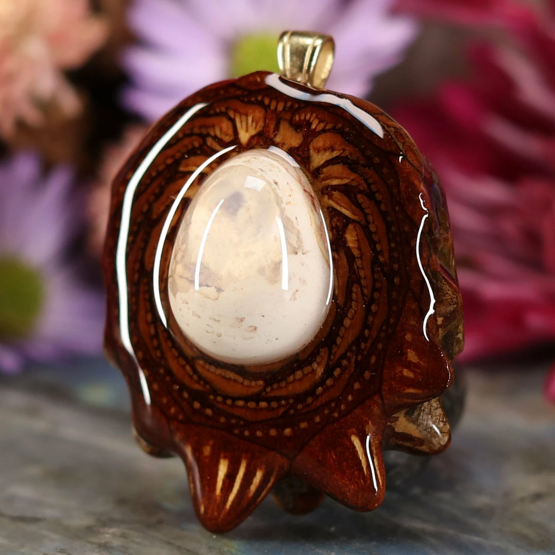 TEP Mexican Fire Opal Pendants 4 TEP Mexican Fire Opal Pendants