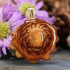 TEP Ethiopian Opal Pendants