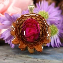 TEP Pendants Pink Paua Shell