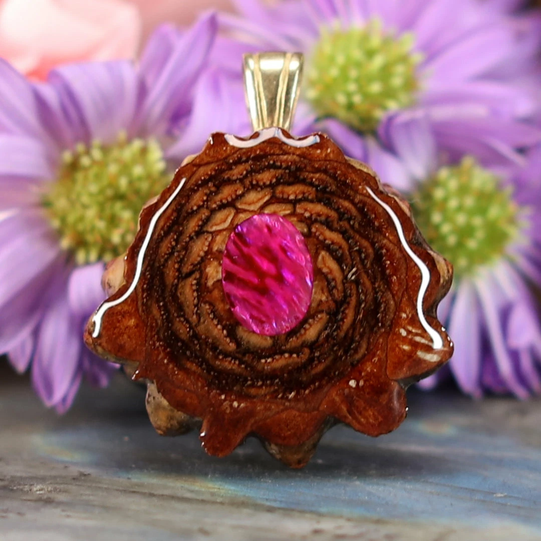 TEP Pink Paua Shell 3 TEP Pink Paua Shell