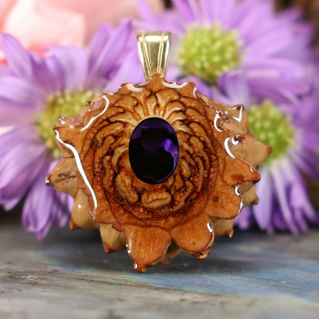 TEP Purple Paua Shell 3 TEP Purple Paua Shell