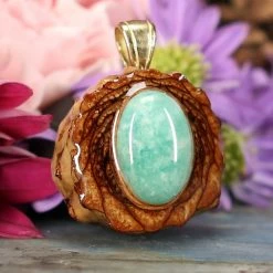 TEP Amazonite Pendants