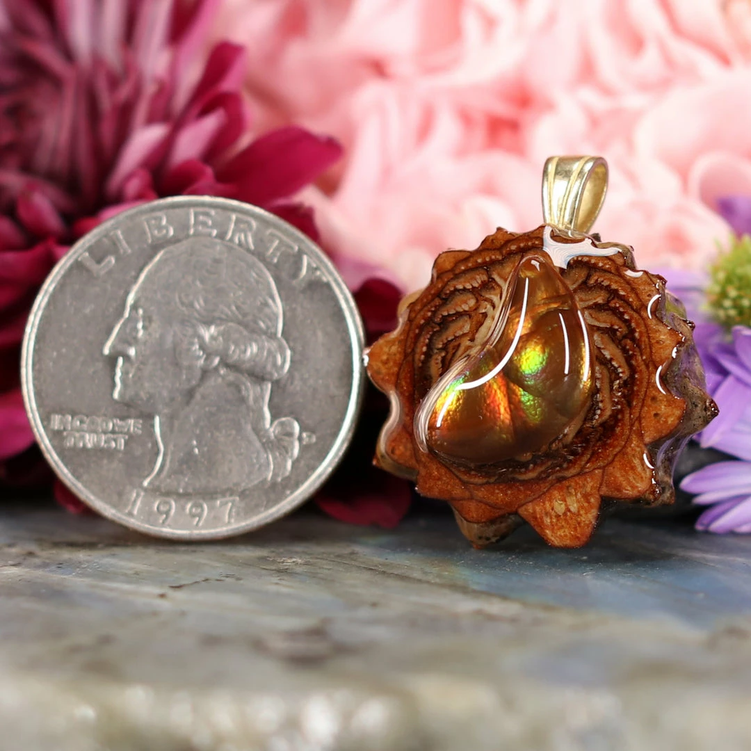 TEP Mexican Fire Agate Pendants 4 TEP Mexican Fire Agate Pendants