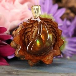TEP Mexican Fire Agate Pendants 7 TEP Mexican Fire Agate Pendants