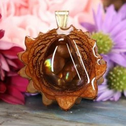 TEP Mexican Fire Agate Pendants