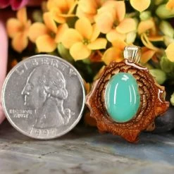 TEP Chrysoprase Pendants