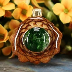 TEP Chrome Diopside Pendants