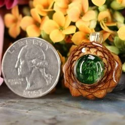 TEP Chrome Diopside Pendants