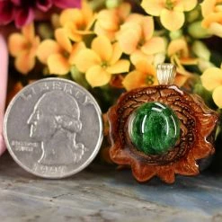 TEP Pendants Chrome Diopside