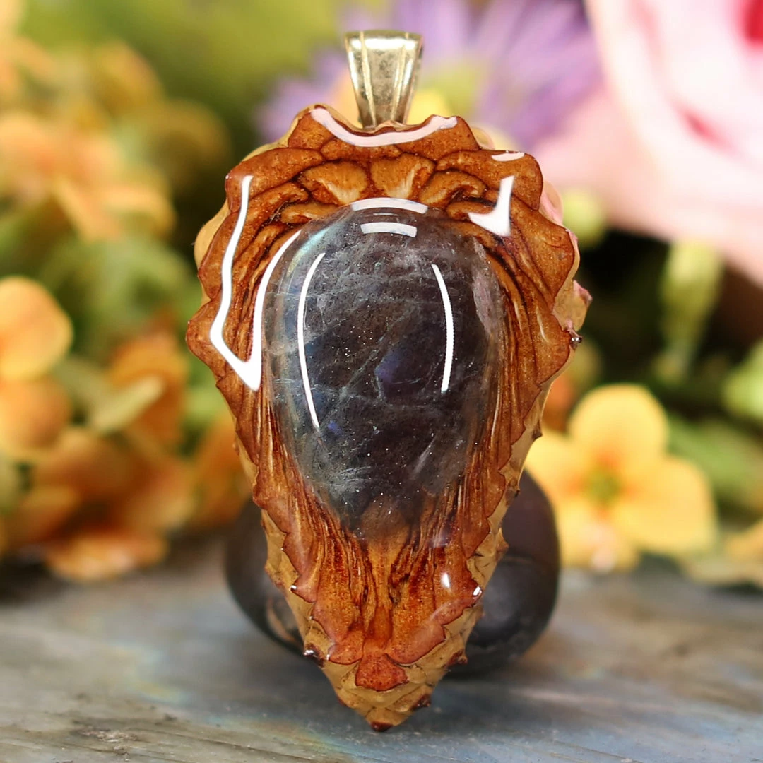 TEP Pendants Labradorite Teardrop 3 TEP Pendants Labradorite Teardrop