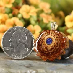 TEP Crushed Lapis (Glows) Pendants