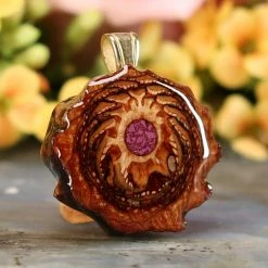 TEP Pendants Crushed Sugilite (Glows)