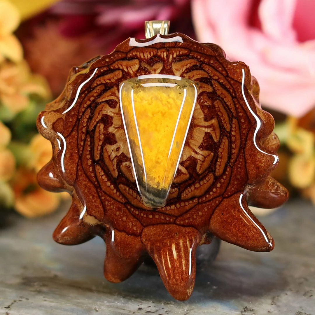 TEP Bumblebee Jasper Pendants 3 TEP Bumblebee Jasper Pendants