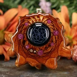 TEP Dichroic Glass With Multi-Glow Pendants