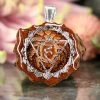 TEP Natural With Silver Throat (5th) Chakra