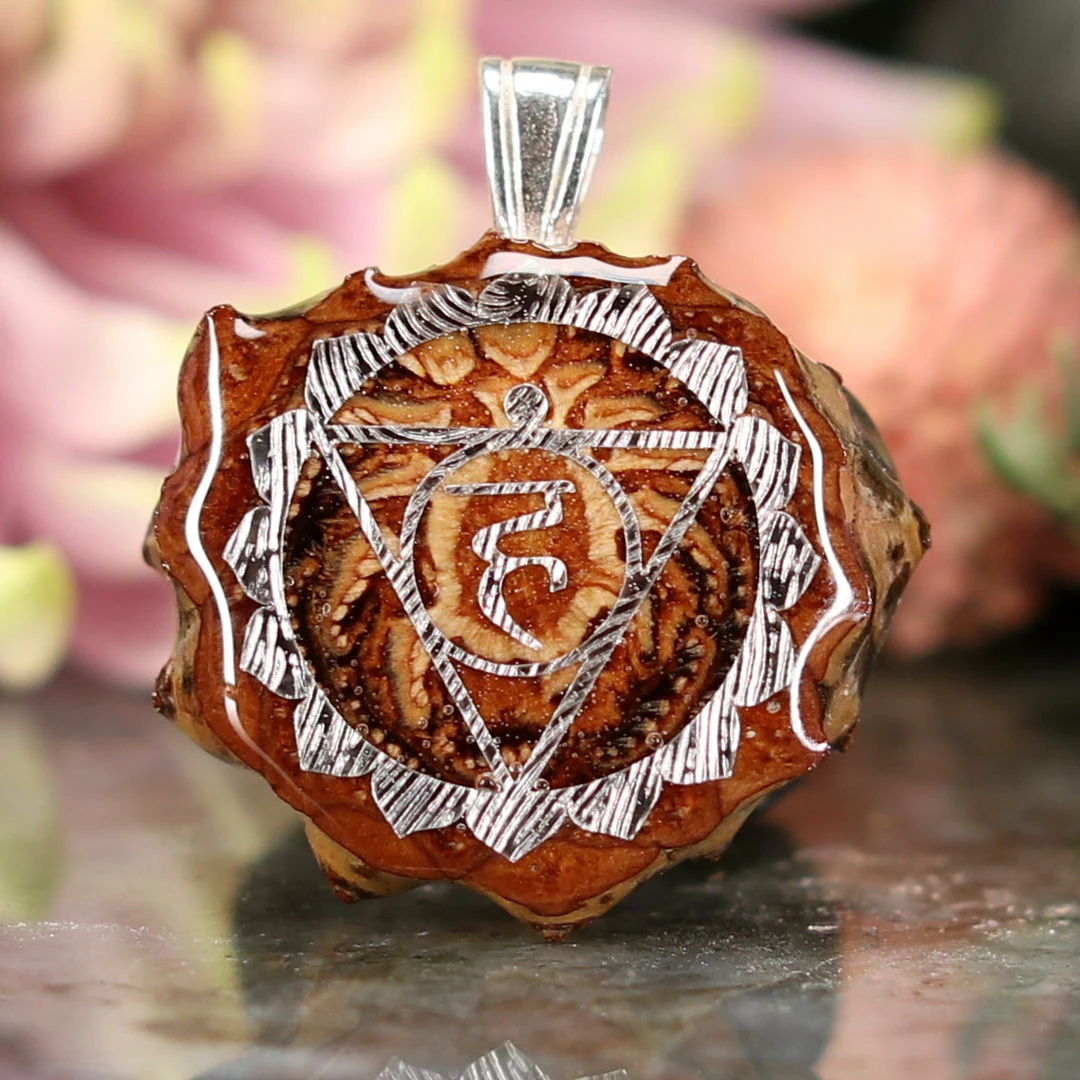 TEP Natural With Silver Throat (5th) Chakra 3 TEP Natural With Silver Throat (5th) Chakra