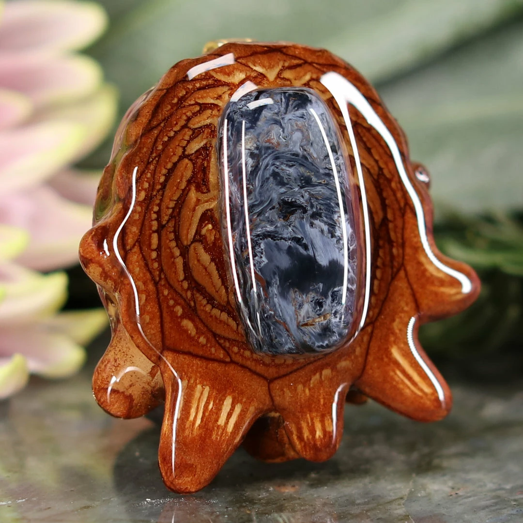 TEP Blue Pietersite Pendants 5 TEP Blue Pietersite Pendants