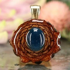 TEP Blue Apatite Pendants