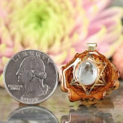 TEP Aquamarine With Gold Merkaba