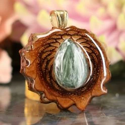 TEP Seraphinite Pendants