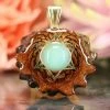TEP Turquoise With Gold Merkaba