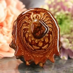 TEP Mexican Fire Agate Pendants