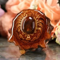 TEP Mexican Fire Agate Pendants
