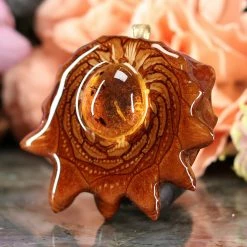 TEP Yellow Amber Pendants