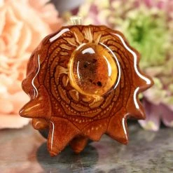 TEP Yellow Amber Pendants