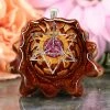 TEP Crushed Sugilite (Glows) With Silver Merkaba Pendants