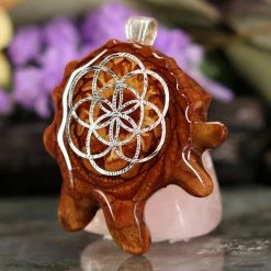 TEP Natural With Silver Seed Of Life