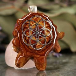 TEP Natural With Silver Seed Of Life