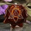 TEP Natural With Silver Merkaba