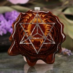 TEP Natural With Silver Merkaba