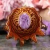 TEP Charoite Pendants