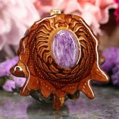 TEP Charoite Pendants