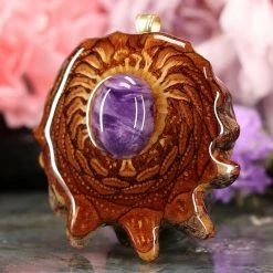 TEP Charoite Pendants
