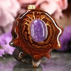 TEP Charoite Pendants 7 TEP Charoite Pendants