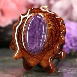 TEP Charoite Pendants