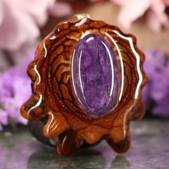 TEP Charoite Pendants
