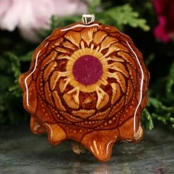 TEP Crushed Sugilite (Glows) Pendants