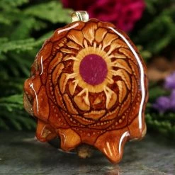 TEP Crushed Sugilite (Glows) Pendants