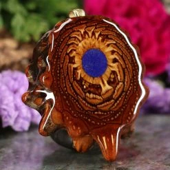 TEP Crushed Lapis (Glows) Pendants