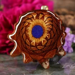 TEP Crushed Lapis (Glows) Pendants