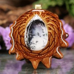 TEP Pendants Dendritic Opal