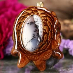 TEP Pendants Dendritic Opal