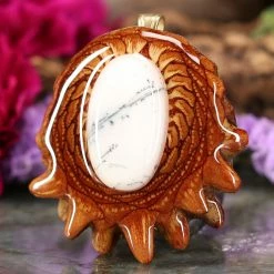 TEP Pendants Dendritic Opal