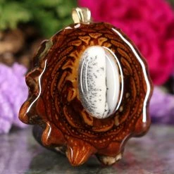 TEP Dendritic Opal Pendants