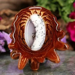 TEP Dendritic Opal Pendants