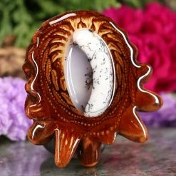 TEP Dendritic Opal Pendants 7 TEP Dendritic Opal Pendants